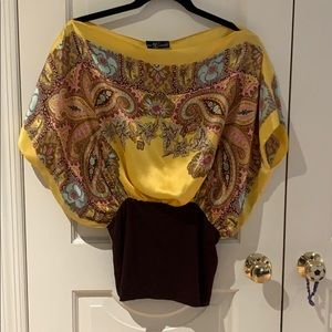 Body Language Silk Top